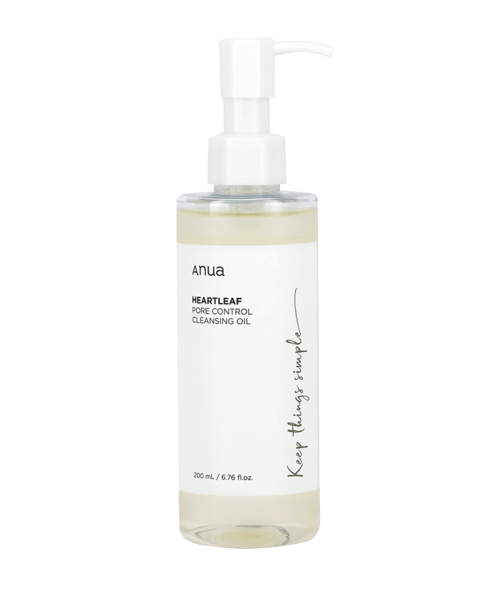 Anua Heartleaf Pore Control Cleansing Oil Məsamələrin dərin təmizlənməsi üçün hidrofil yağı 200 ml
