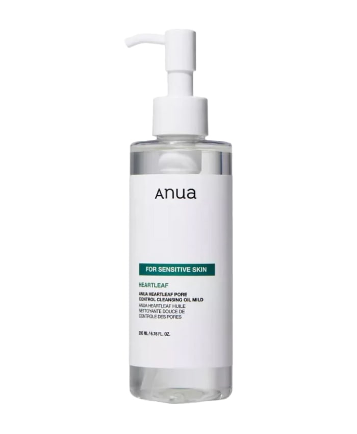 Anua Heartleaf Pore Control Cleansing Oil Mild Həssas dəri üçün hidrofil yağı 200 ml