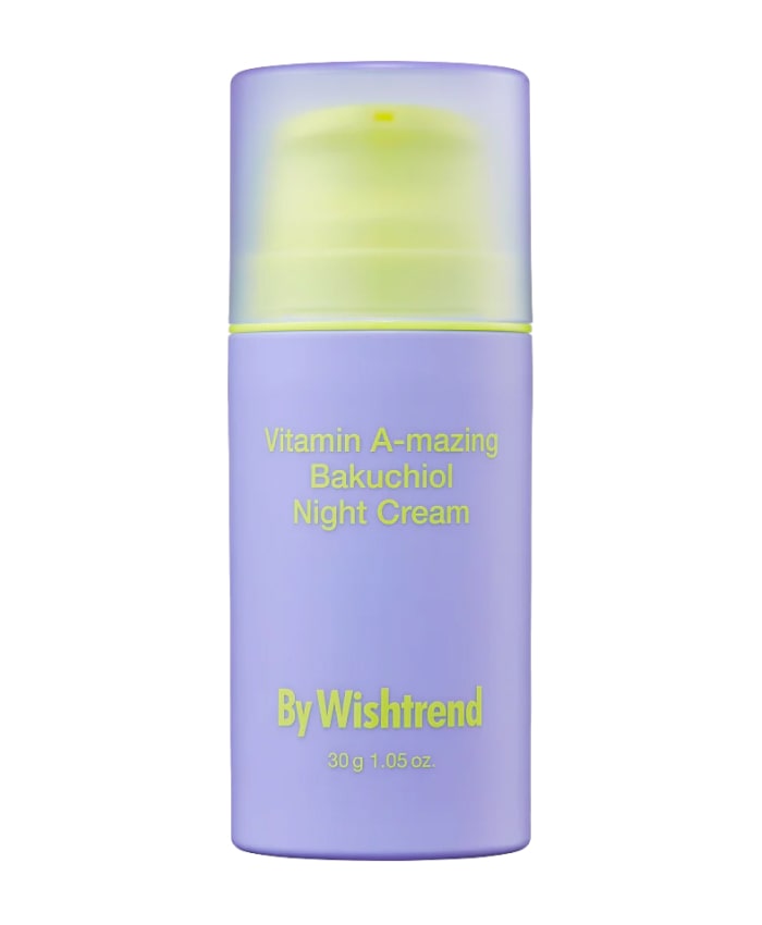 By Wishtrend Vitamin A-mazing Bakuchiol Night Cream Retinol və bakuçiol ilə gecə kremi 30 ml