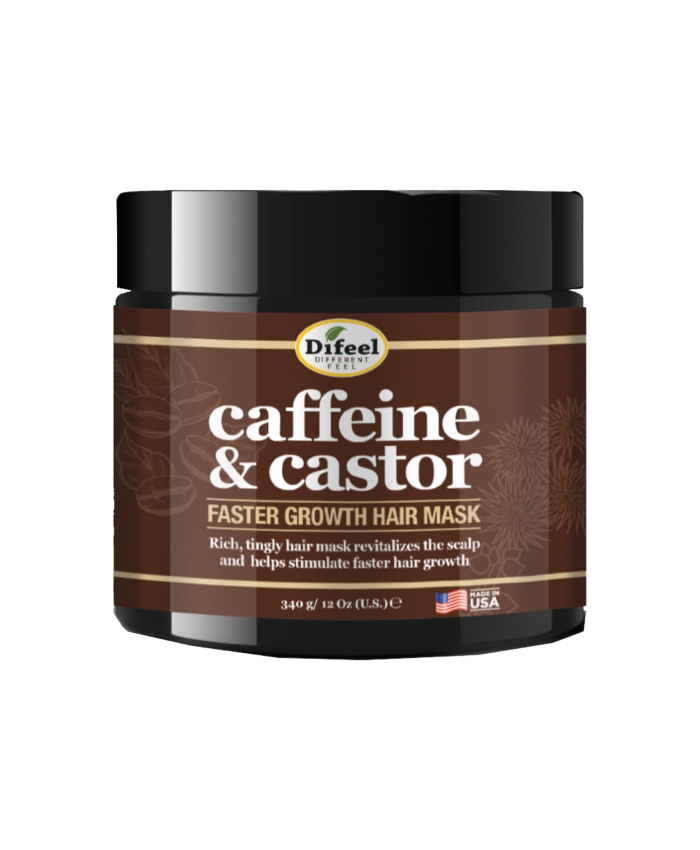 Difeel Caffeine Castor Faster Growth Saç üçün maska 340 q