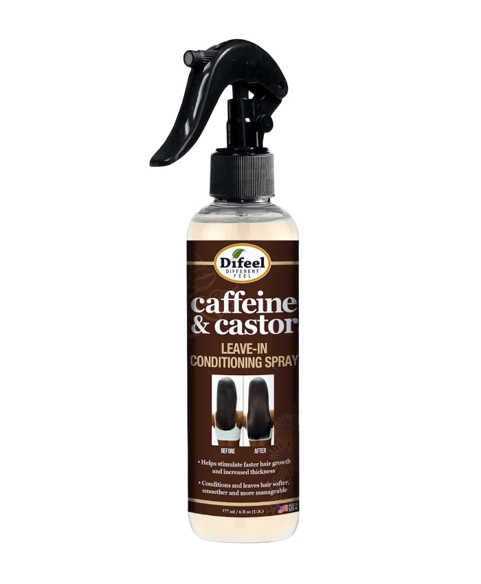 Difeel Caffeine and Castor Saç sprey-kondisioner 177 ml