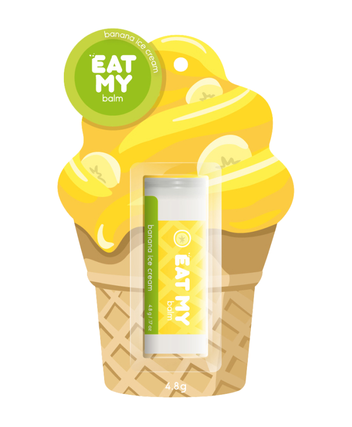 Eat My Balm Dodaq Balzamı Bananlı plombir