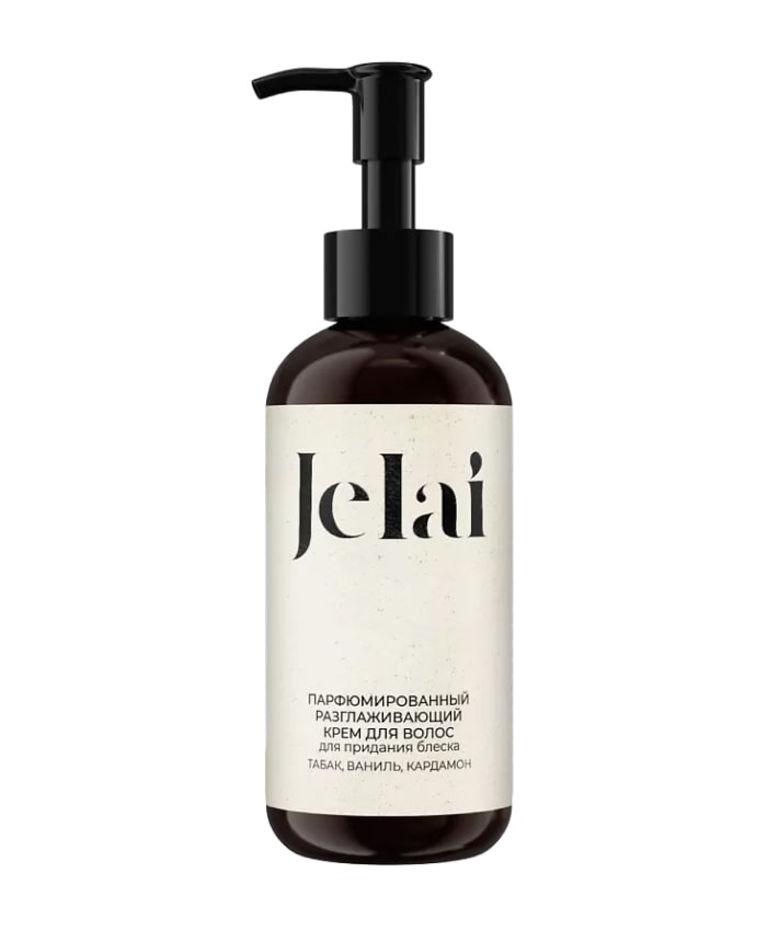 Jelai Saç üçün hamarlayıcı krem Tütün, Vanil, Hil 150 ml