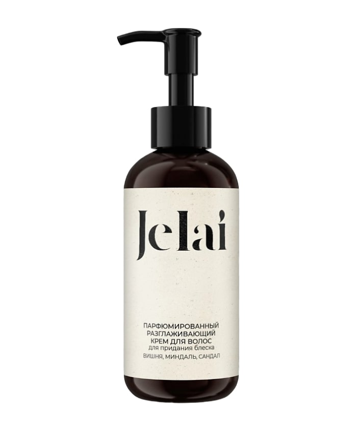 Jelai Saç üçün hamarlayıcı krem Müşk, Pion, Liçi 150 ml