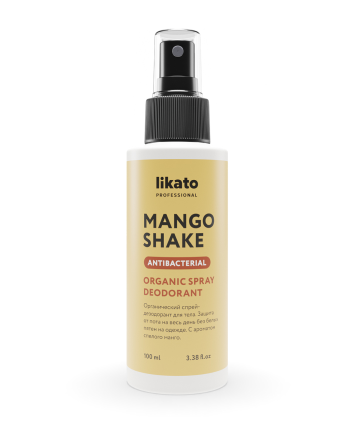 Likato Mango Shake Orqanik sprey-dezodorantı 100 ml