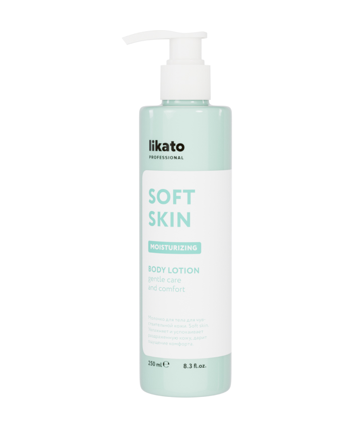 Likato Soft Skin Həssas dəri üçün nəmləndirici bədən südü 250 ml