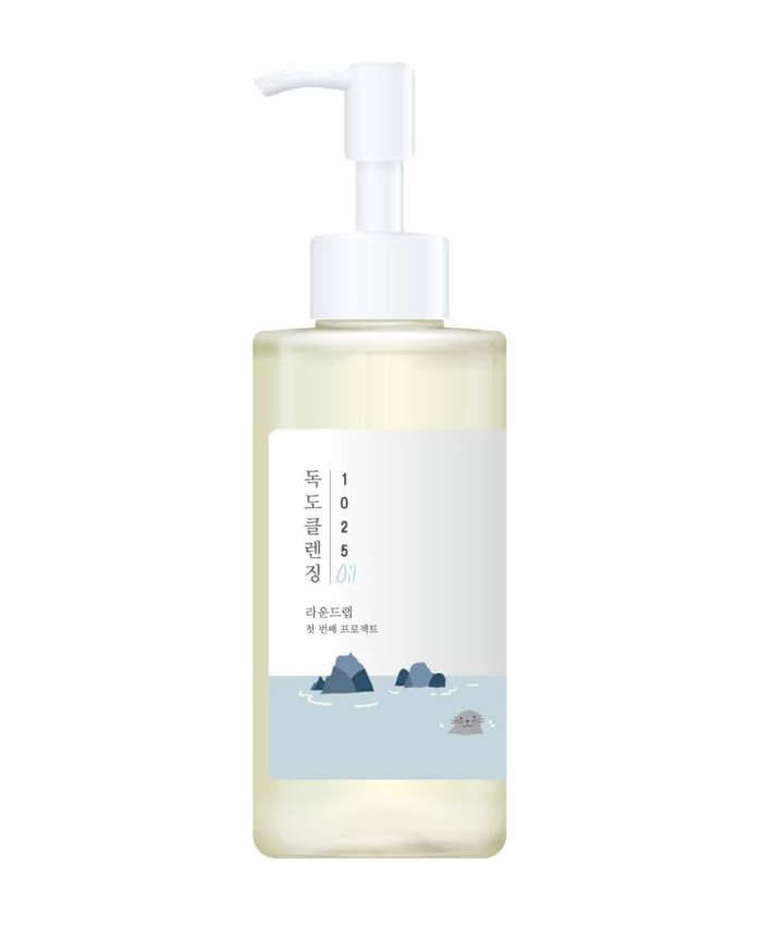 Round Lab 1025 Dokdo Cleansing Oil Dəniz suyu ilə yüngül hidrofil yağı 200 ml