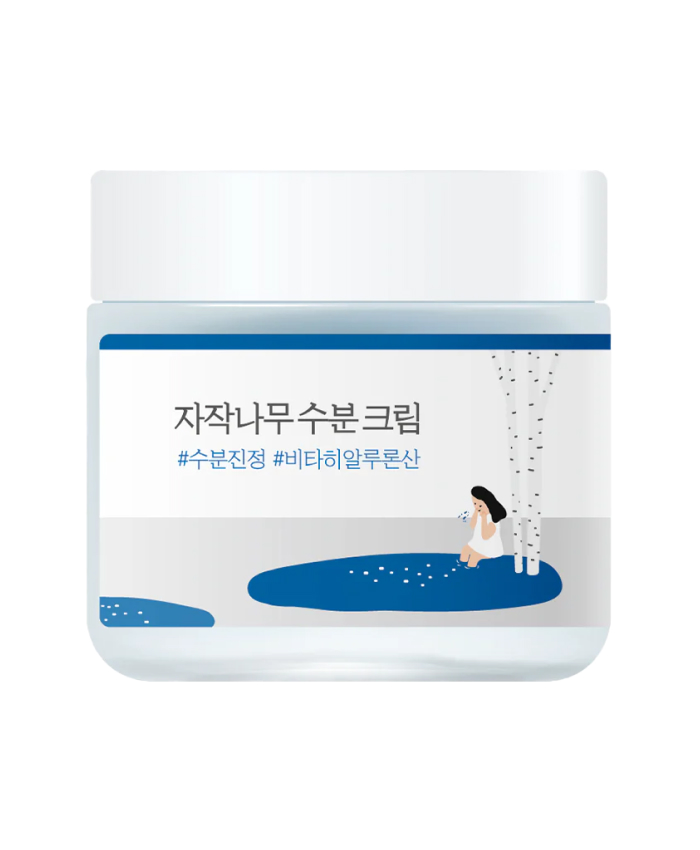 Round Lab Birch Juice Moisturizing Cream Ağcaqayın şirəsi ilə həssas dəri üçün nəmləndirici krem 80 ml