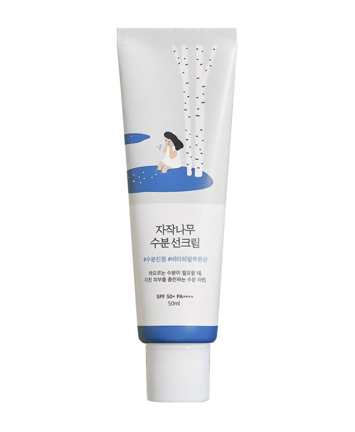 Round Lab Birch Juice Moisturizing Sunscreen SPF50+ PA++++ Ağcaqayın şirəsi ilə nəmləndirici günəşdən qoruyucu 50 ml