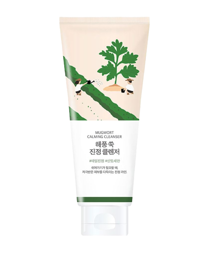 Round Lab Mugwort Calming Cleanser Yovşan ilə sakitləşdirici üz yuma köpüyü 150 ml