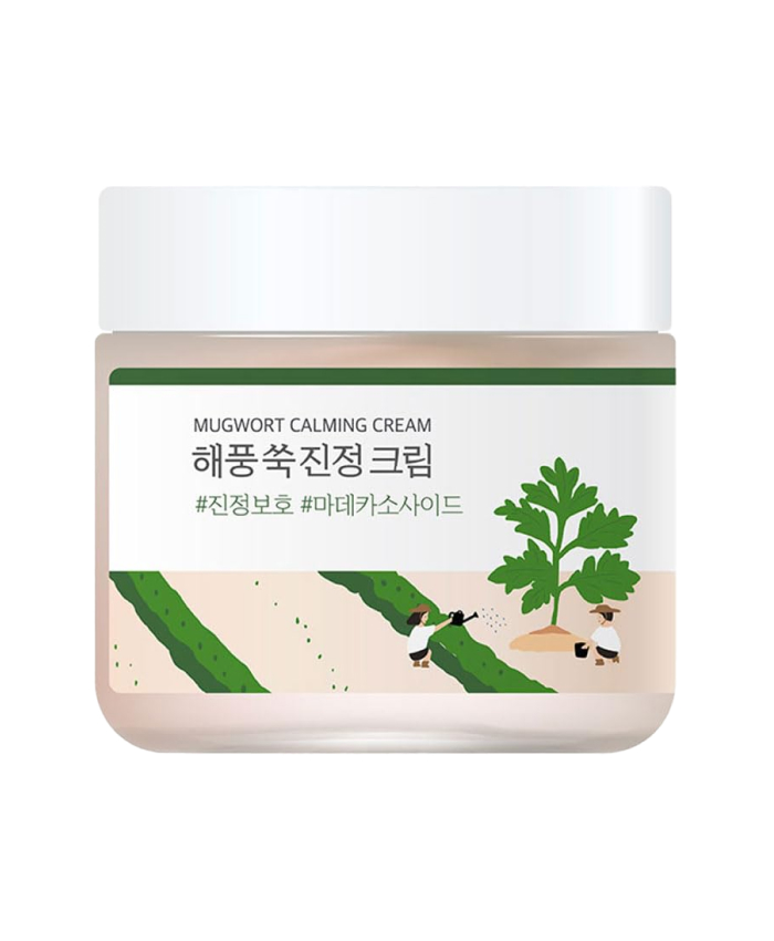 Round Lab Mugwort Calming Cream Yovşan ilə yüngül sakitləşdirici krem 80 ml