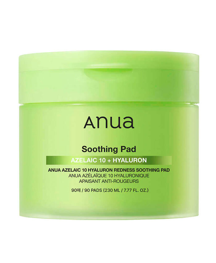 Anua Azelaic 10 Hyaluron Redness Soothing Pad Успокаивающие пэды с азелаиновой кислотой