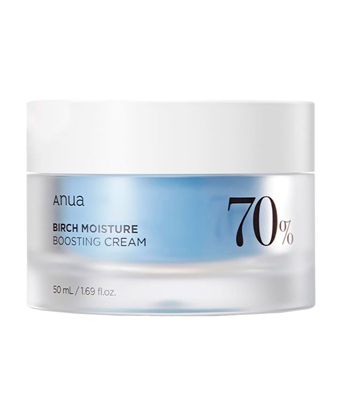 Anua Birch 70% Boosting Cream Moisture Успокаивающий крем с берёзовым соком 50 мл