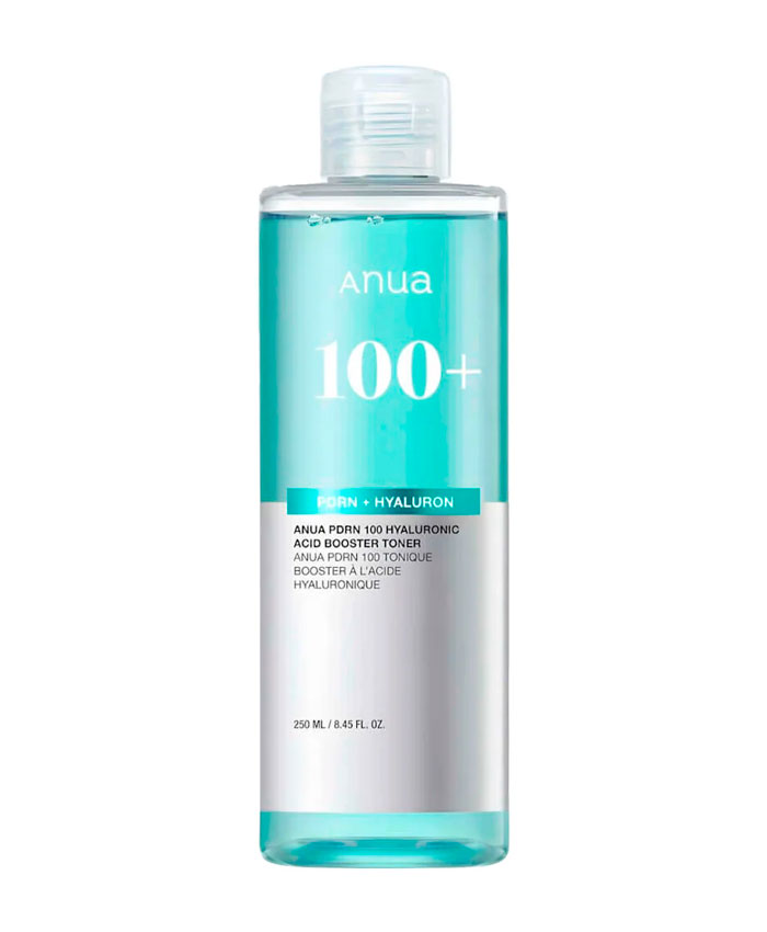 Anua PDRN 100 Hyaluronic Acid Booster Toner PDRN və hialuron turşusu ilə nəmləndirici toner 250 ml
