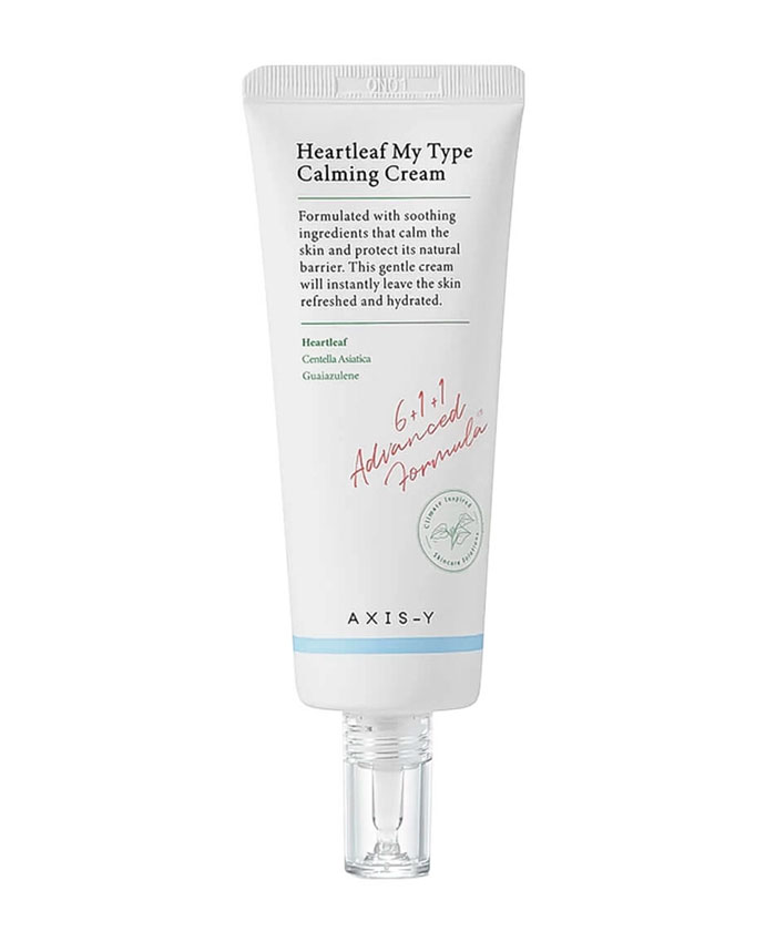 AXIS-Y Heartleaf My-Type Calming Cream Успокаивающий крем-гель для лица 60 мл