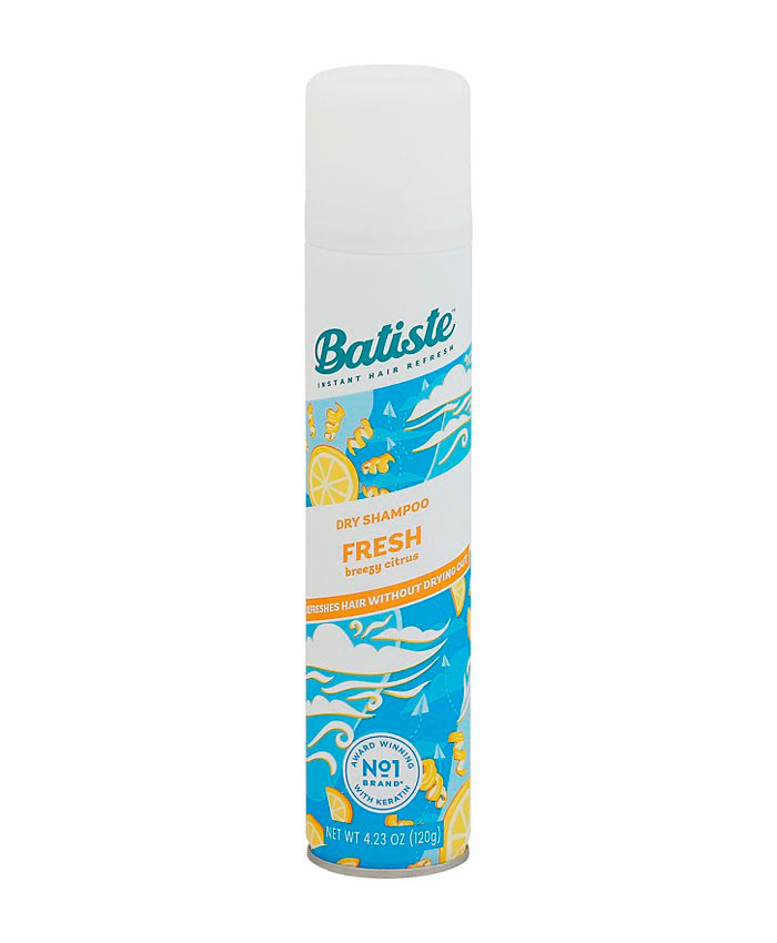 Batiste Fresh Сухой Шампунь для Очищения Волос с Прохладным Ароматом