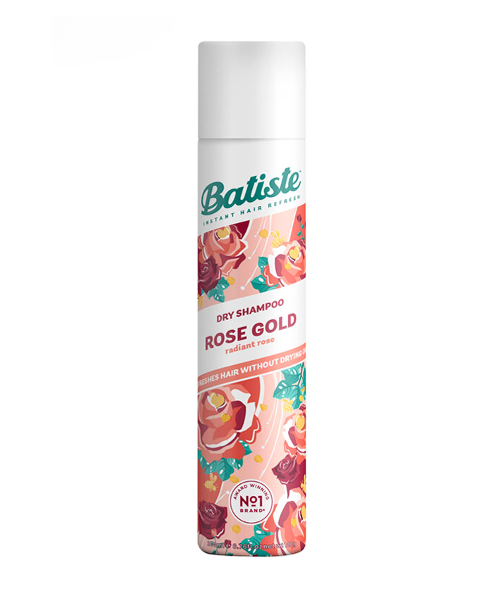 Batiste Rose Gold Сухой Шампунь для Очищения Волос 200 мл