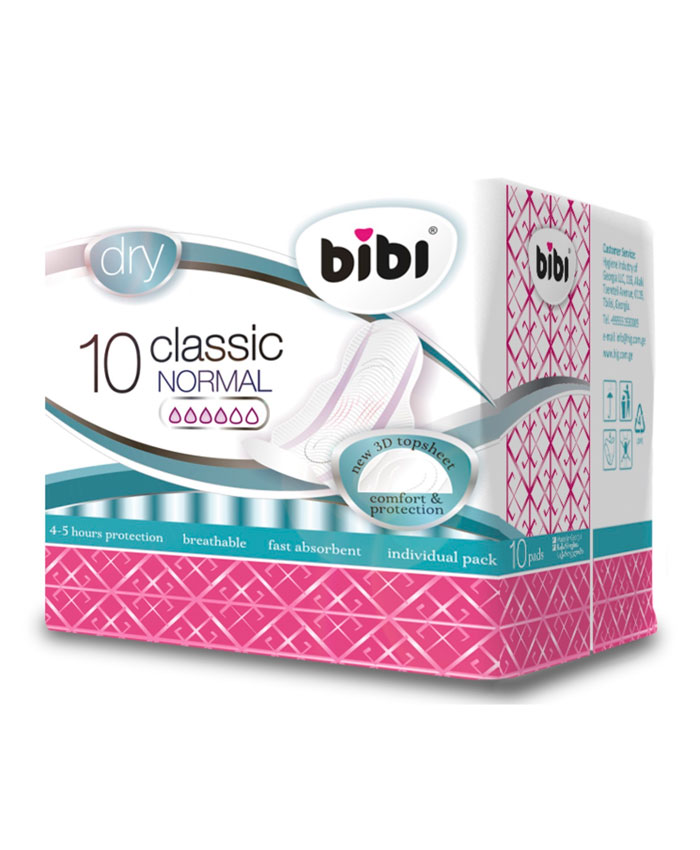  BiBi Classic Normal Dry Paketləri 10 əd.