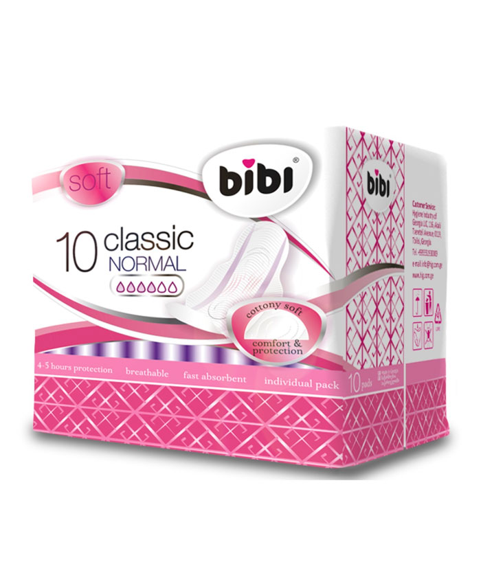 BiBi Classic Normal Soft Прокладки 10 шт.