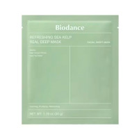 Biodance Refreshing Sea Kelp Real Deep Mask Успокаивающая гидрогелевая маска с водорослями 