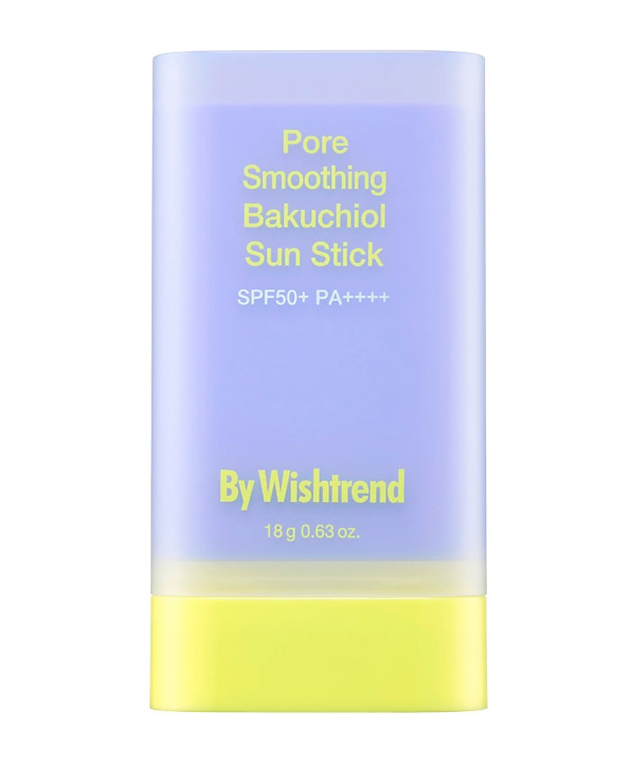 By Wishtrend Pore Smoothing Bakuchiol Sun Stick SPF50+ PA++++ Bakuçiol ilə günəşdən qoruyucu stik 18 q