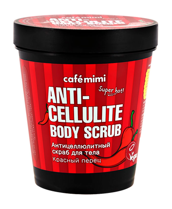 Cafe Mimi Anti-Cellulite Bədən üçün Sellülitə qarşı Skrab