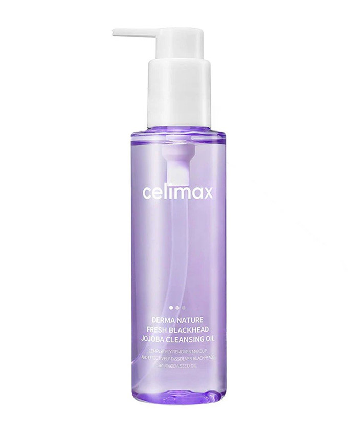 Celimax Derma Nature Fresh Blackhead Jojoba Cleansing Oil Qara nöqtələrə qarşı hidrofil yağı 150 ml