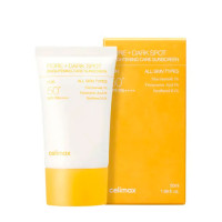 Celimax Pore+Dark Spot Brightening Care Sunscreen SPF50+ PA++++ Осветляющий солнцезащитный крем 50 мл
