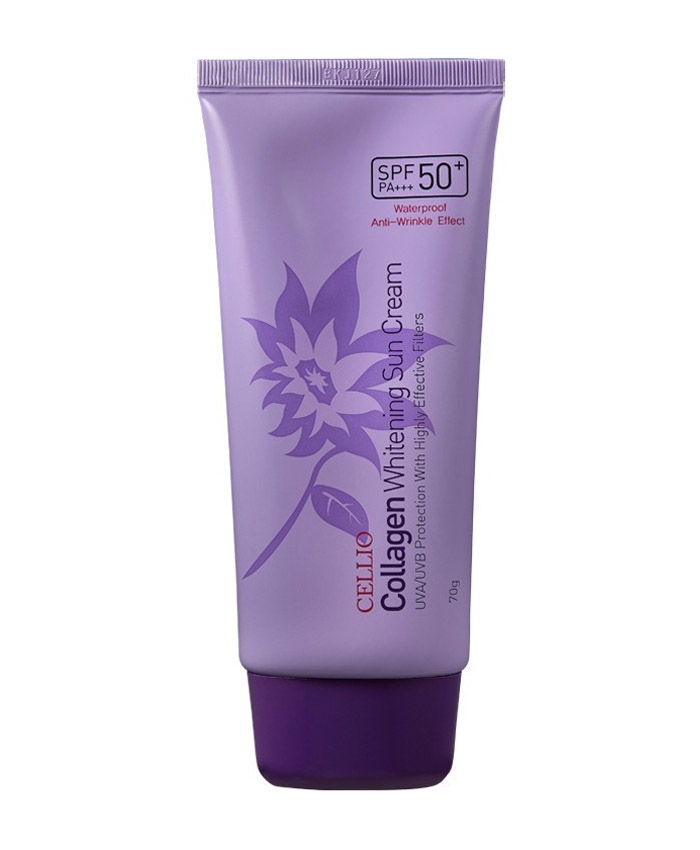 Cellio Collagen Whitening Sun cream 50+ Kollagenli Günəşdən Qoruyucu Krem 70 ml
