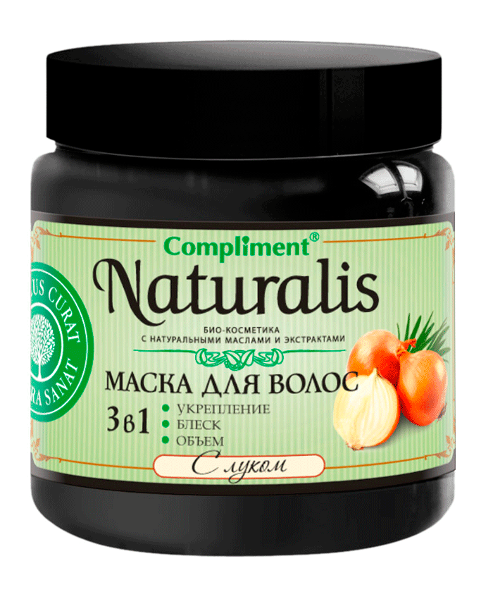 Compliment Naturalis Маска для Волос 3 в 1 с Луком