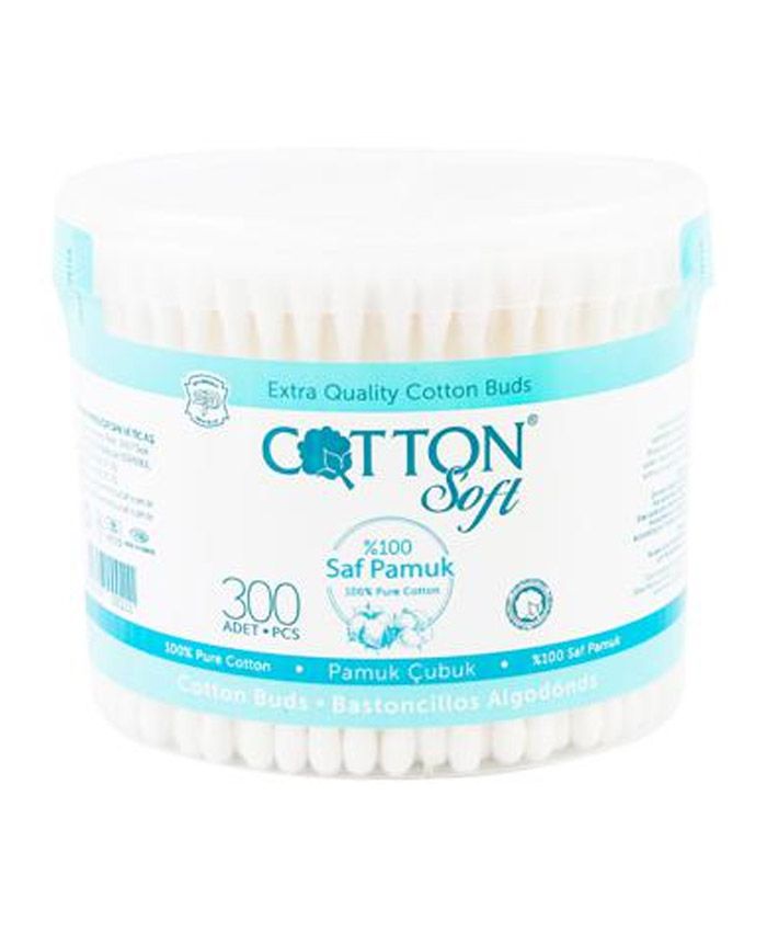 Cotton Soft Pambıq Çubuqları 300 əd