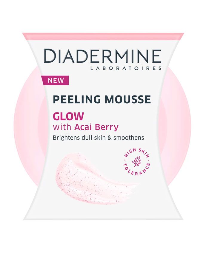 Diadermine Peeling Mousse Glow Пилинг-Мусс с Ягодами Асаи