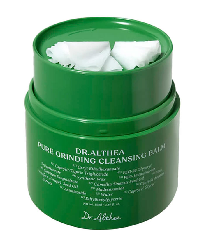 Dr.Althea Pure Grinding Cleansing Balm Üzün təmizlənməsi üçün hidrofil balzam 50 ml