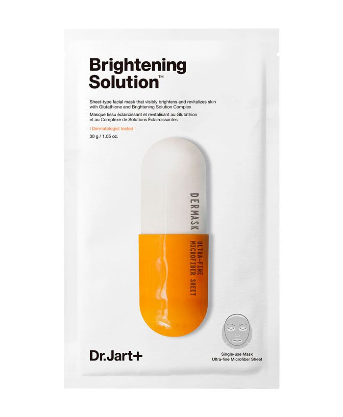 Dr.Jart+ Brightening Solution Осветляющая маска с глутатионом 30 мл
