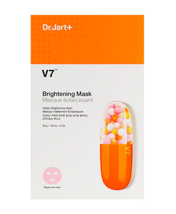 Dr.Jart+ V7 Brightening Mask Осветляющая ультратонкая маска 30 мл