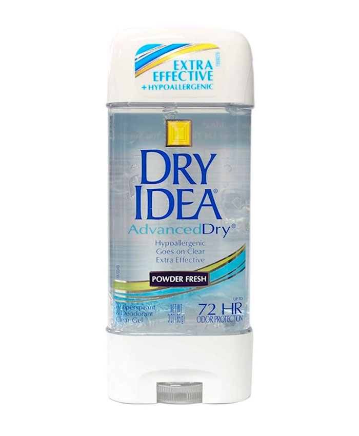 Dry Idea Clear Gel Deodorant Powder Fresh Bədən üçün Antiperspirant