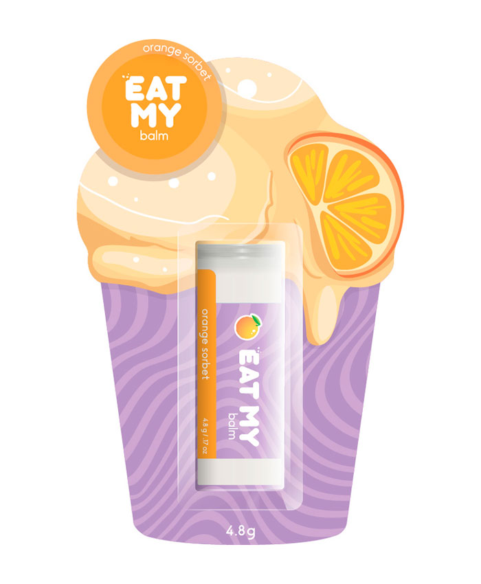 Eat My Balm Dodaq Balzamı Portağallı Sorbet