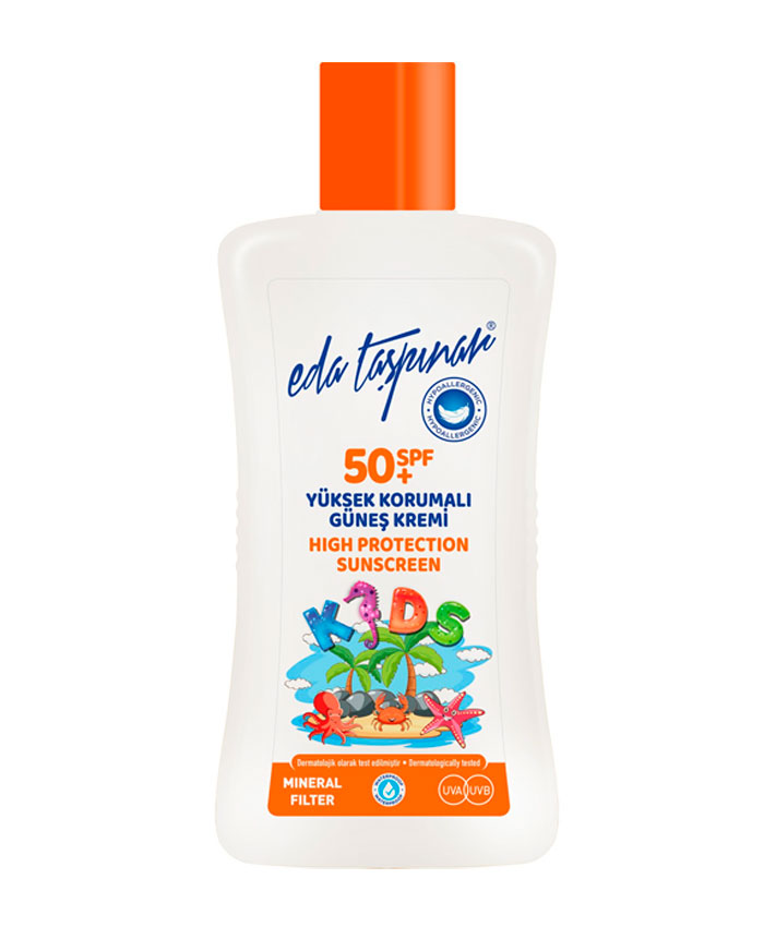 Eda Taşpinar Uşaqlar üçün Günəşdən Qoruyucu Krem SPF 50+ 200 ml