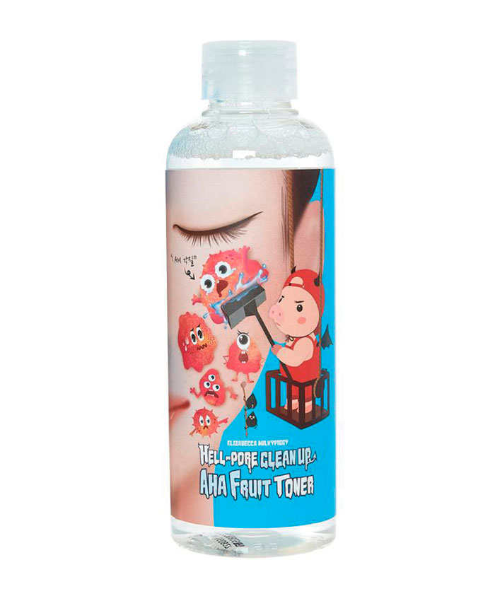 Elizavecca Hell-Pore Clean Up Aha Fruit Toner Meyvə Turşuları ilə Toner-Pilinq