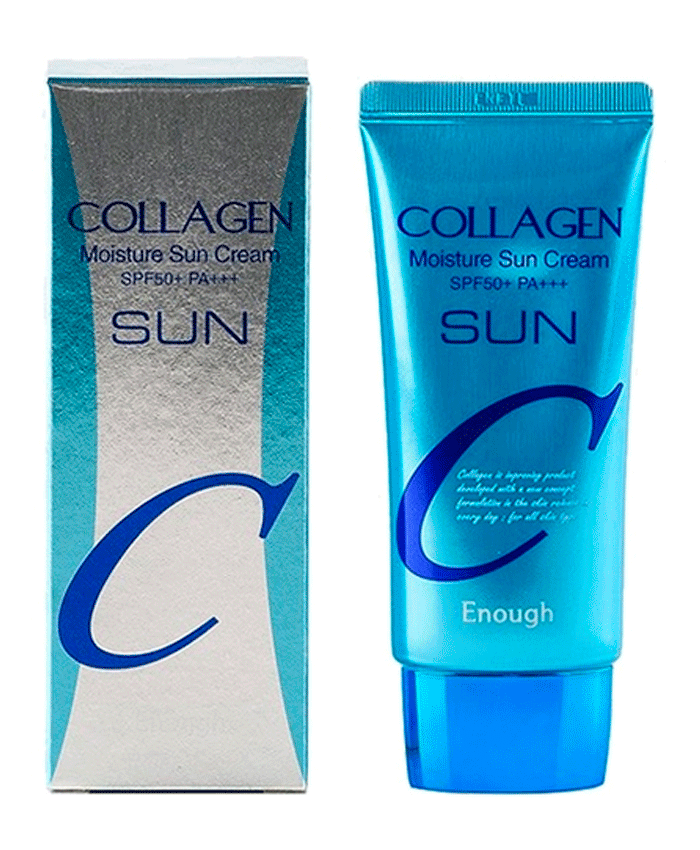 Enough Collagen Moisture Sun Cream SPF50+ PA+++ Солнцезащитный Крем Увлажняющий