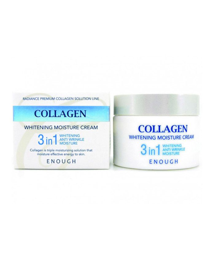 Enough Collagen 3 in 1 Whitening Крем для Лица Увлажняющий с Коллагеном