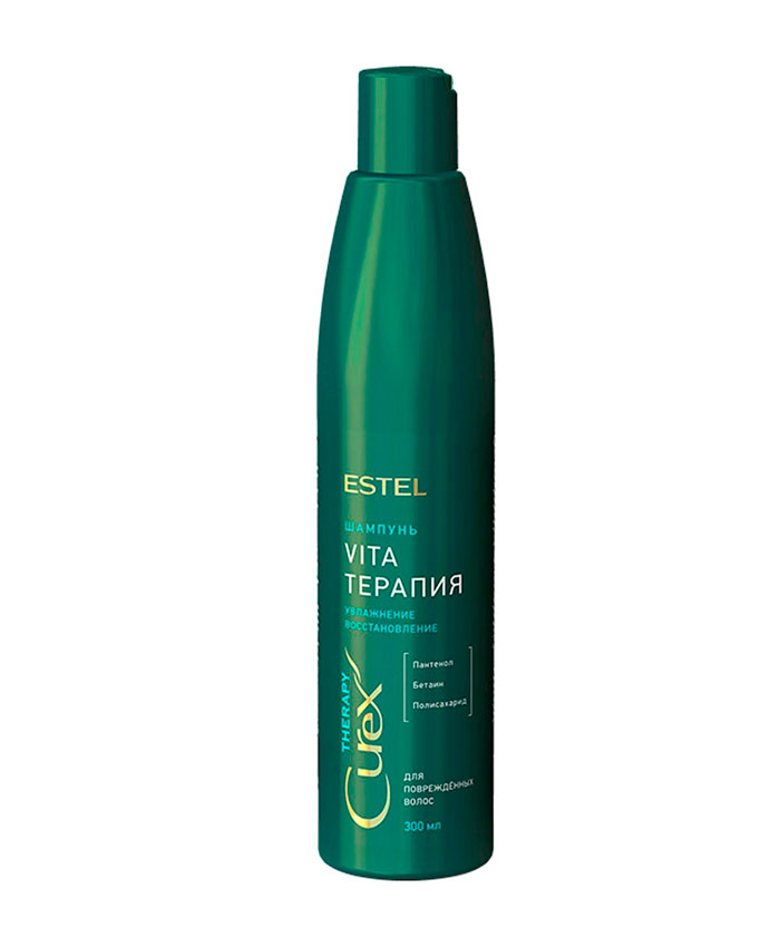 Estel Curex Therapy Zədələnmiş saçlar üçün şampun 300 ml