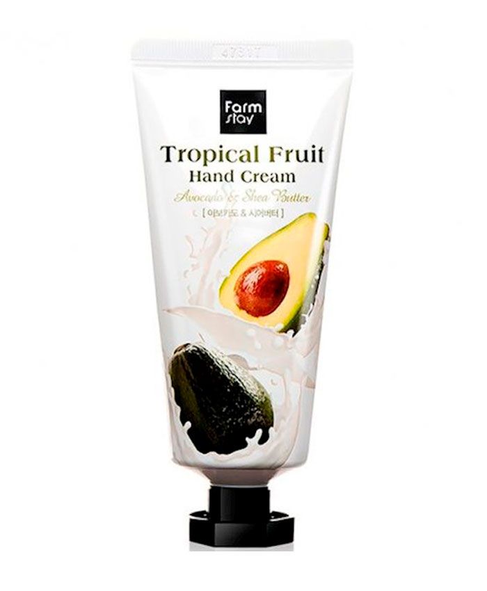 FarmStay Tropical Fruit Hand Cream Avocado & Shea Butter Крем для рук с авокадо и маслом ши 50 мл