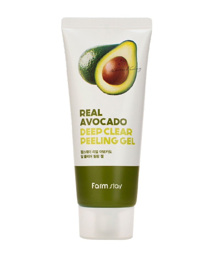 FarmStay Real Avocado Deep Clear Peeling Gel Avokado Ekstraktı ilə Pilinq-Gel