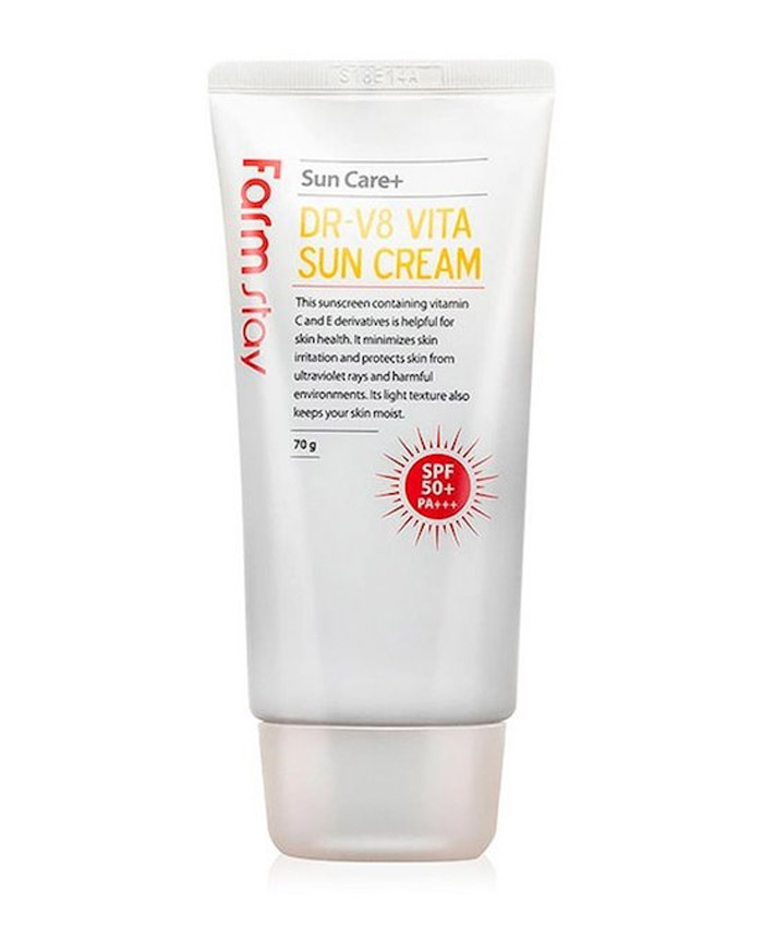 FarmStay DR-V8 Vita Sun Cream SPF 50+ PA+++ Vitamin Kompleksli Günəş Kremi