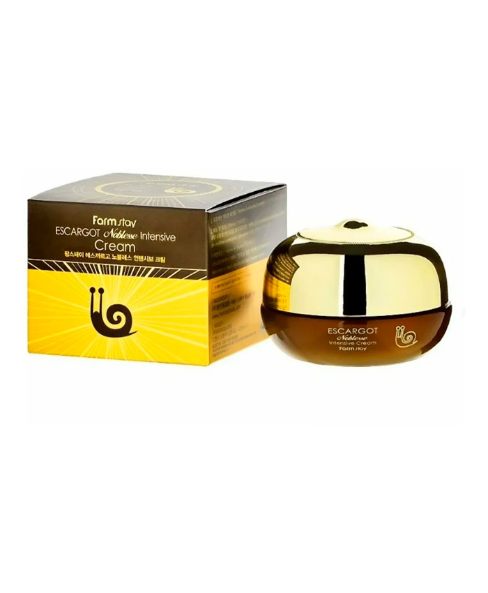 Farmstay Escargot Noblesse Intensive Cream Kral İlbiz Ekstraktı ilə Krem 50 ml