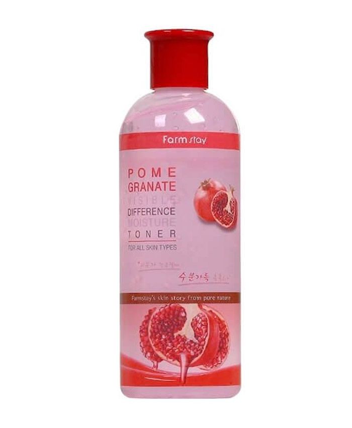 Farmstay Visible Difference Moisture Toner Pomegranate тонер для сухой и зрелой кожи 