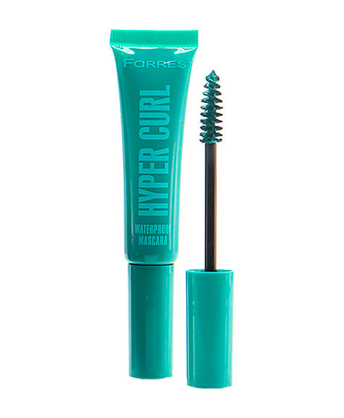 Farres Hyper Curl Waterproof Mascara Водостойкая Тушь для Ресниц Зеленая