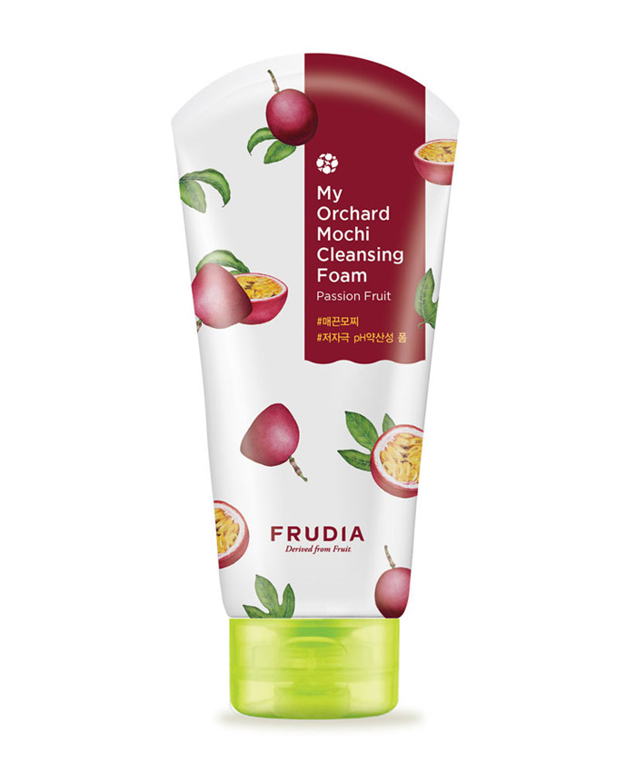 Frudia My Orchard Passion Fruit Mochi Cleansing Foam Marakuyya ilə Üz Yuma Köpüyü