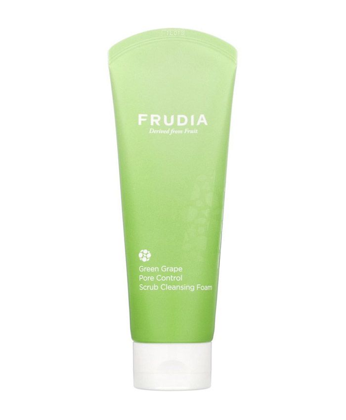 Frudia Green Grape Pore Control Scrub Cleansing Foam Пенка для лица